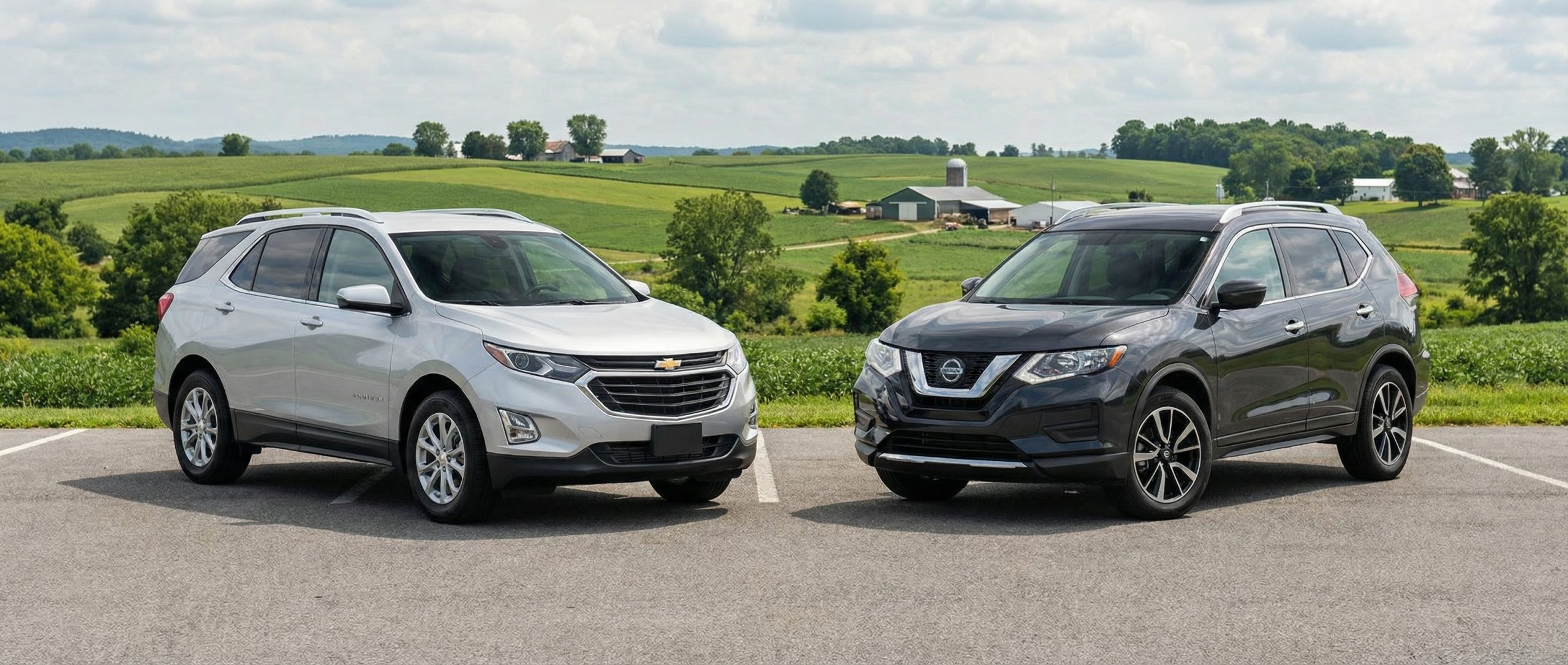 Used Chevrolet Equinox and Nissan Rogue for sale in Hampstead Maryland.