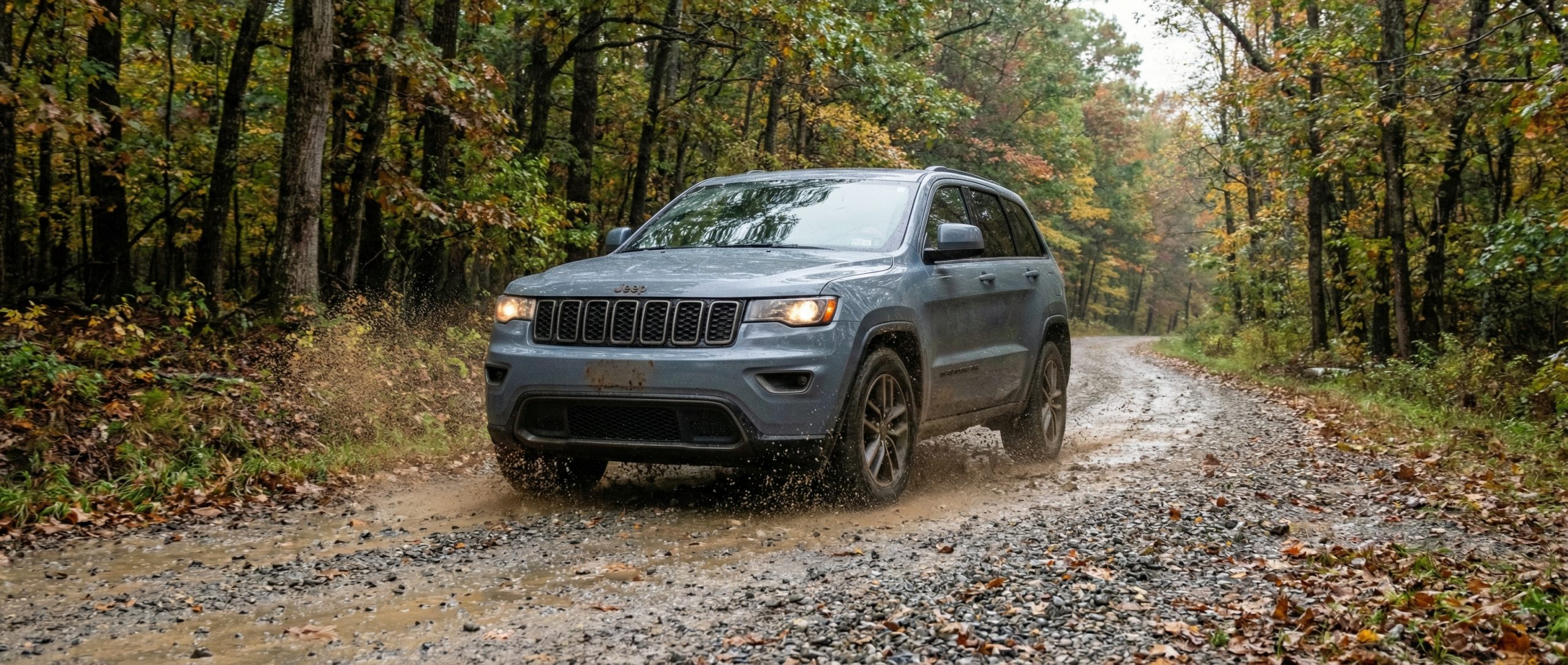 Used Jeep Grand Cherokee with Selec-Terrain® mud mode in Hampstead.