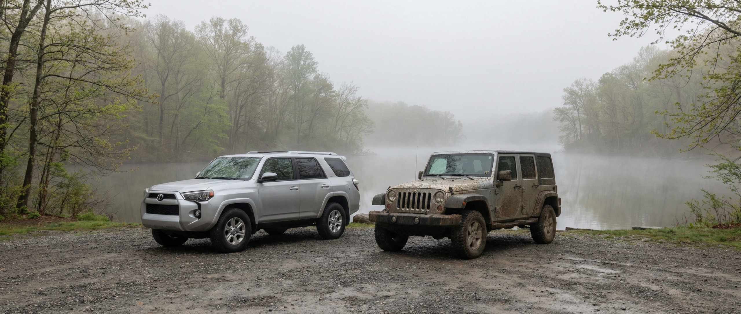 Used Jeep Wrangler and Toyota 4Runner for off-road trails in Hampstead Maryland.