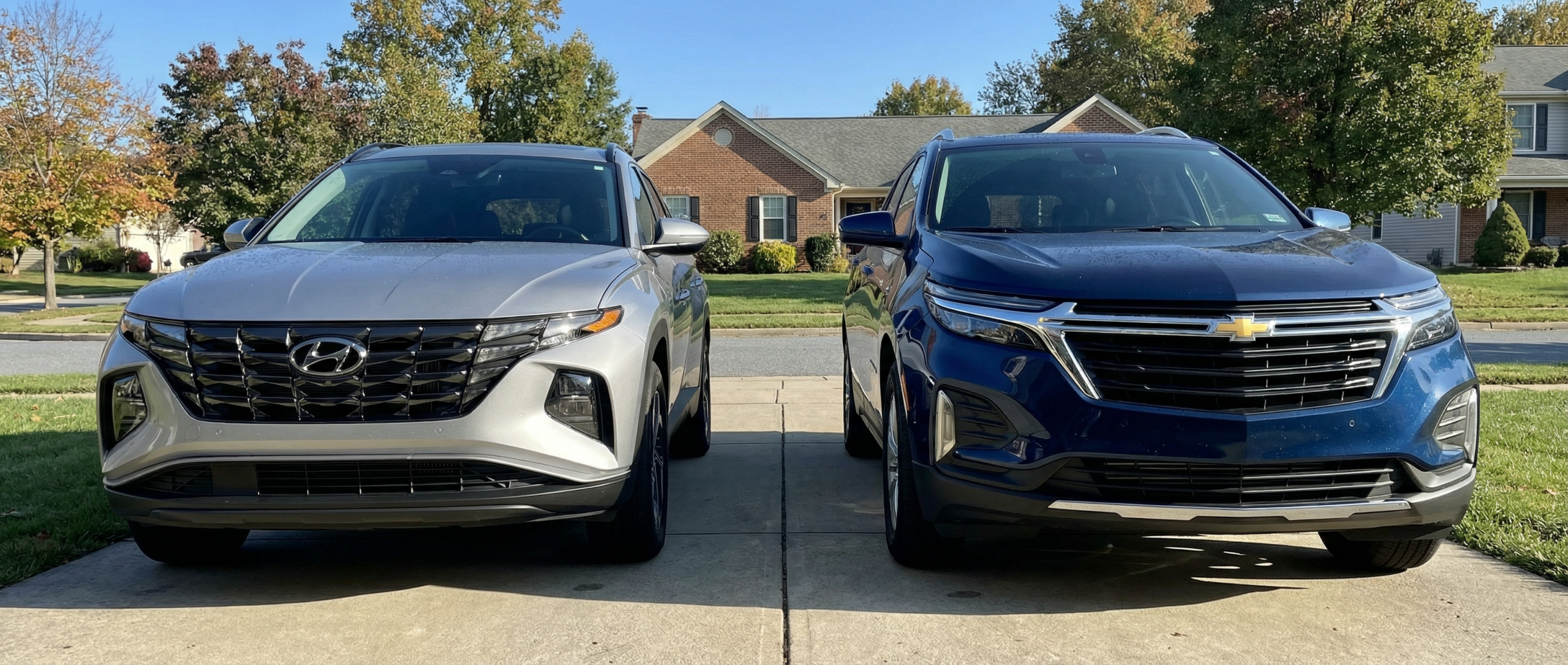 Used Hyundai Tucson and Chevy Equinox for sale in Hampstead.