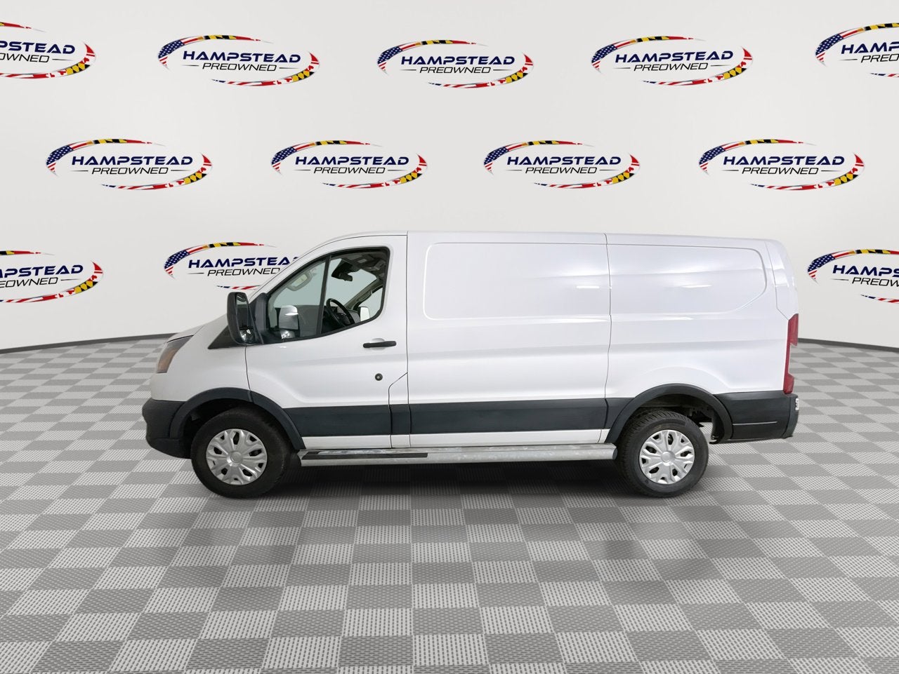2023 Ford Transit Cargo Van T-250 130" Low Rf 9070 GVWR RWD