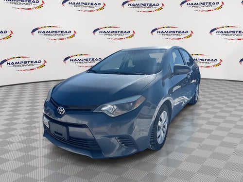 2016 Toyota Corolla LE