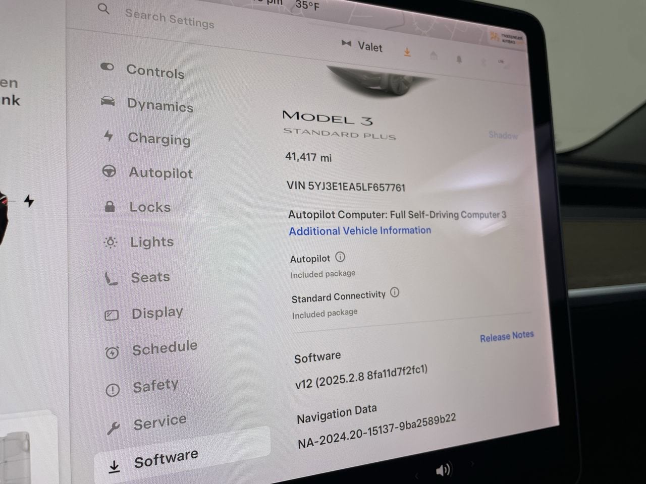 2020 Tesla Model 3 Standard Range Plus