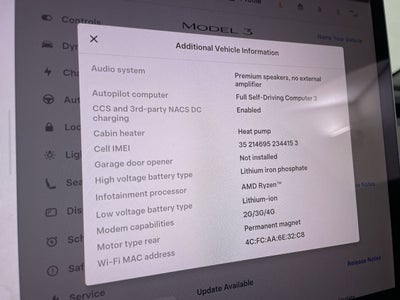 2023 Tesla Model 3 Base