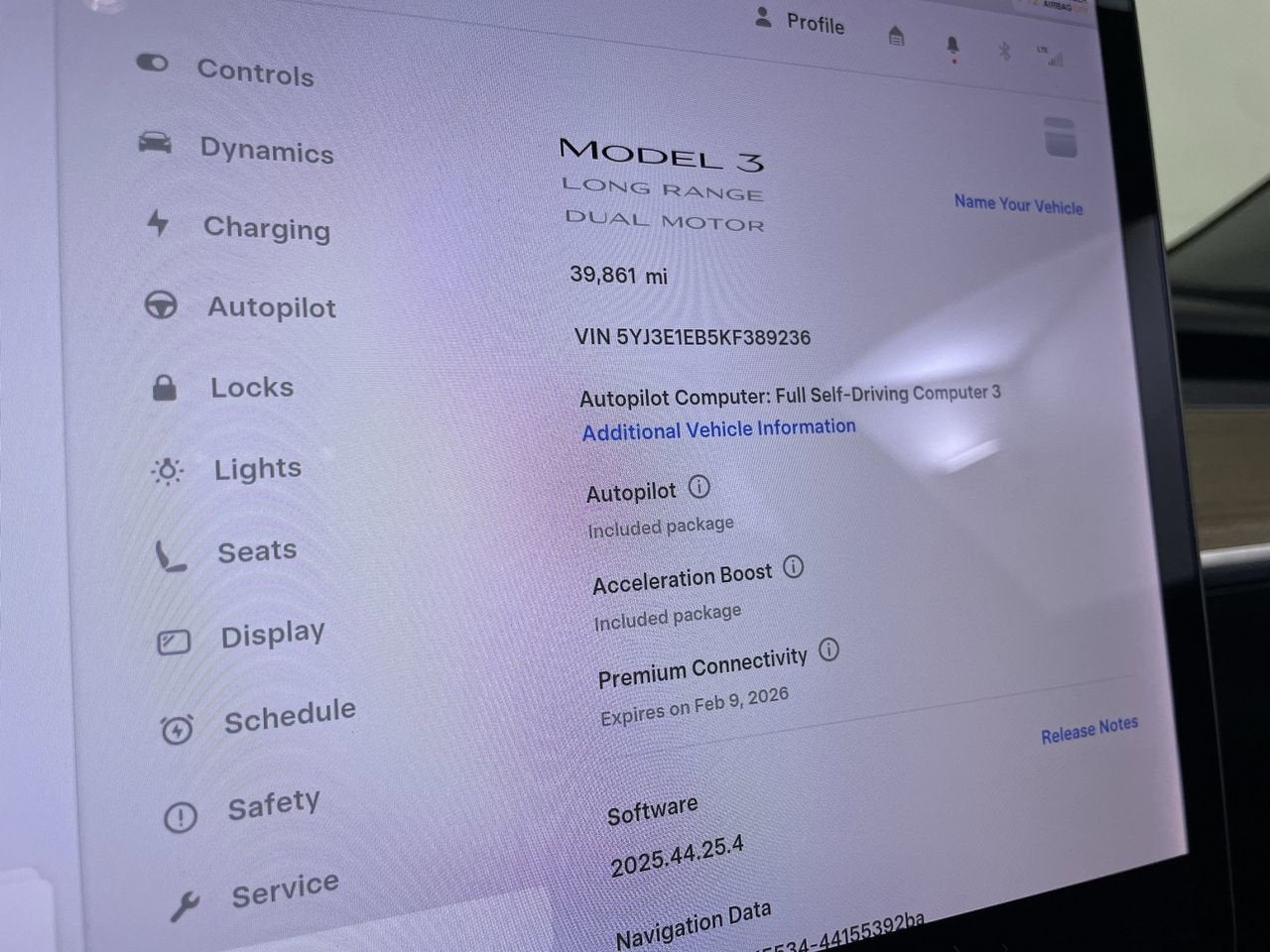 2019 Tesla Model 3 Long Range